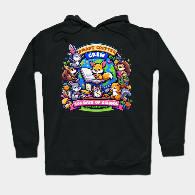 100th days of school Hoodie by AOAOCreation